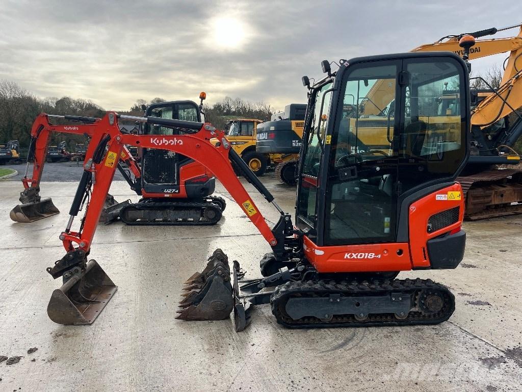 Kubota KX 018-4 Minibagger < 7t