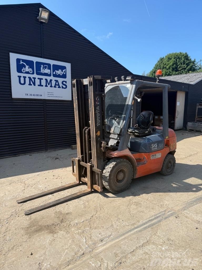 Toyota FD 25 Diesel heftrucks