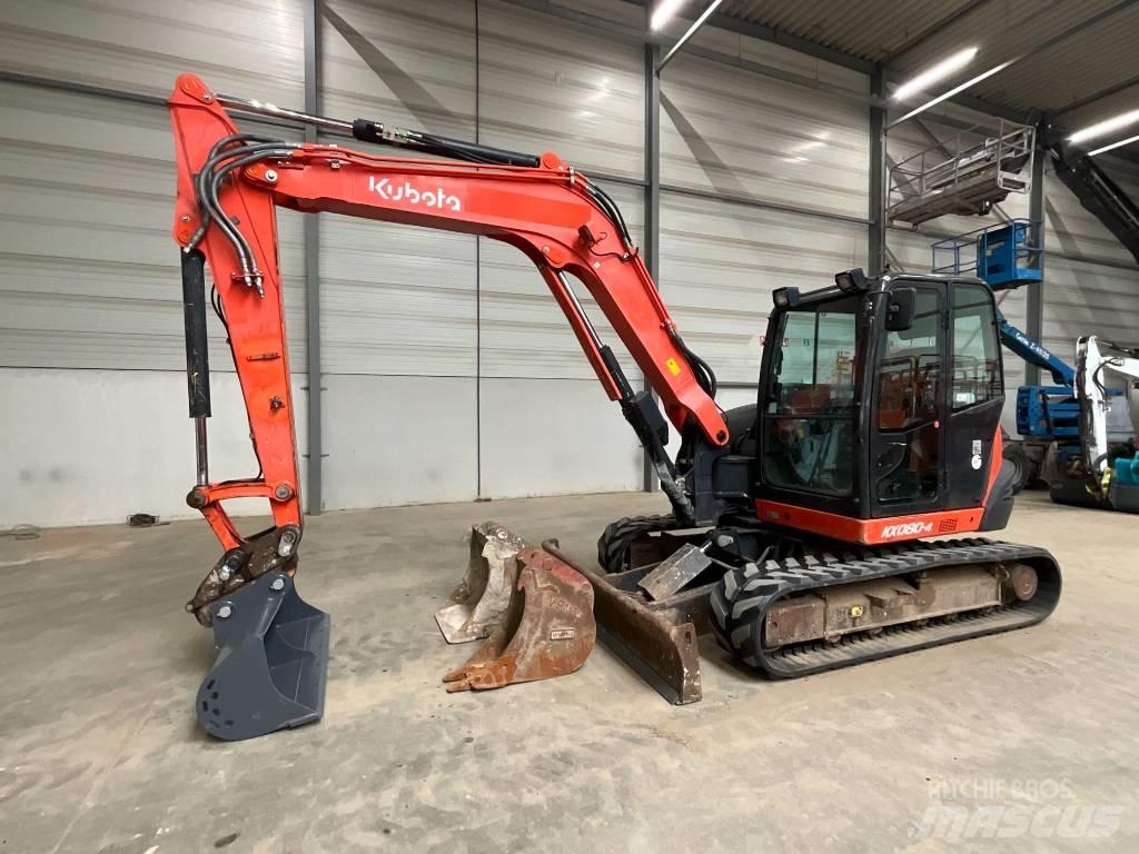 Kubota KX 080-4 Midibagger  7t - 12t