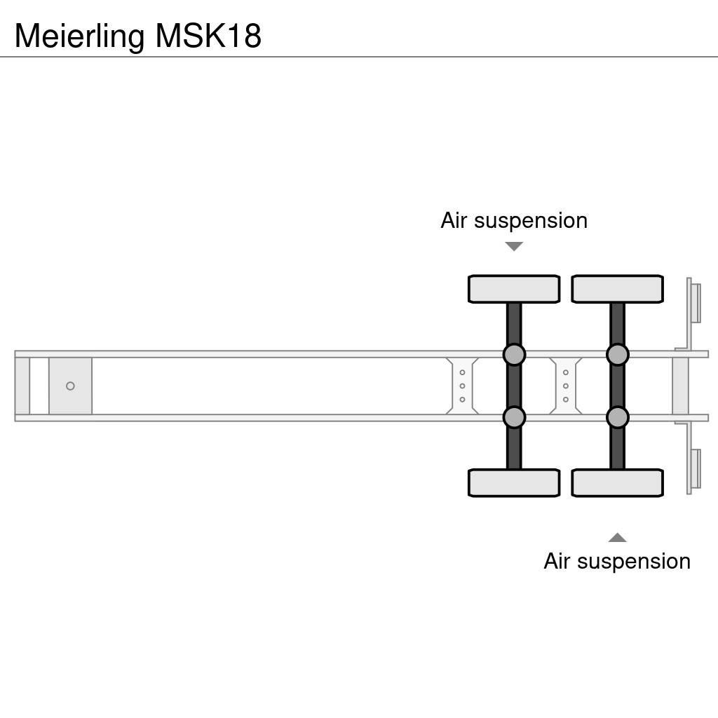 Meierling MSK18 Kippladerauflieger