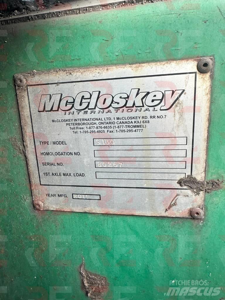 McCloskey S130 Mobile Siebanlagen