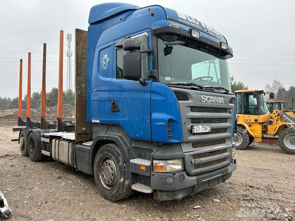 Scania R 420 Holztransporter