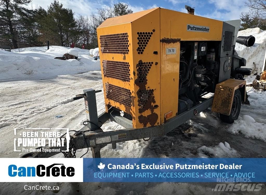 Putzmeister TK 70 Betonpumpen