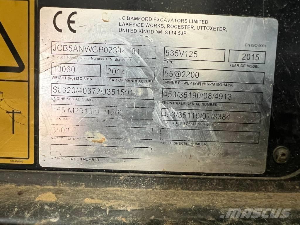 JCB 535-125 Teleskoplader