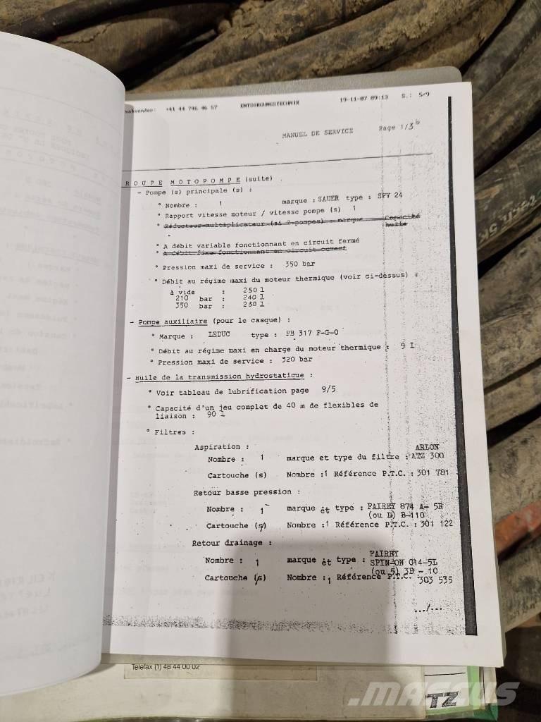  PTC 2313 Hydraulische Rammhammer