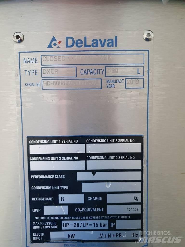 Delaval DXCR1100 Milchtanks