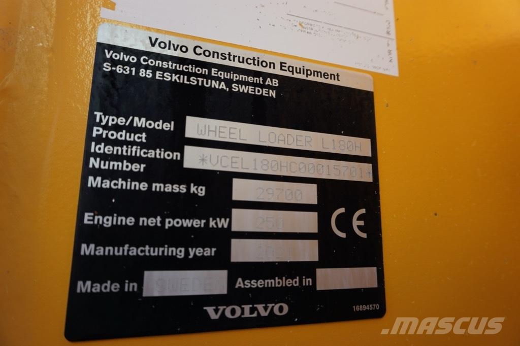 Volvo L 180 H Radlader