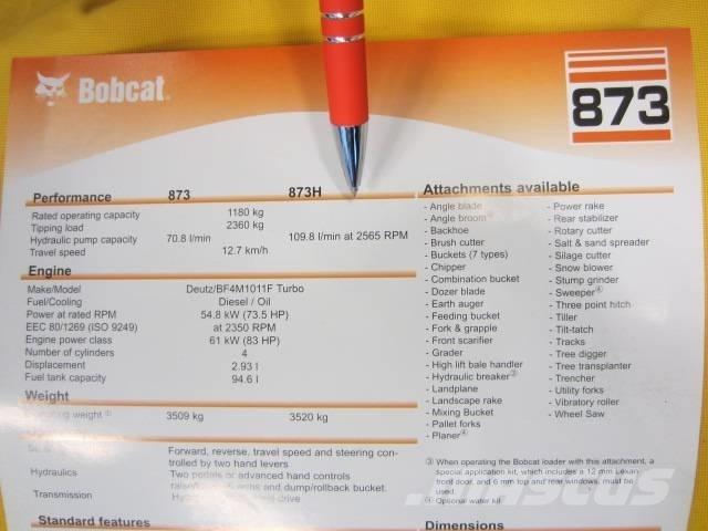 Bobcat 873 HF Kompaktlader