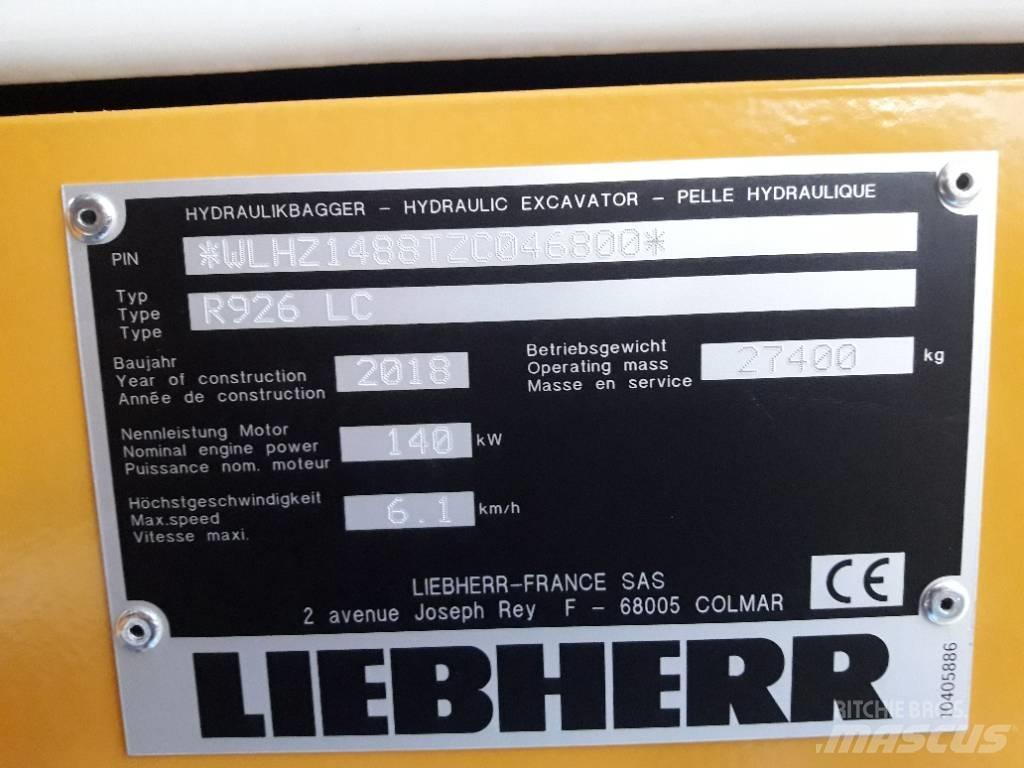 Liebherr R 926 LC Raupenbagger