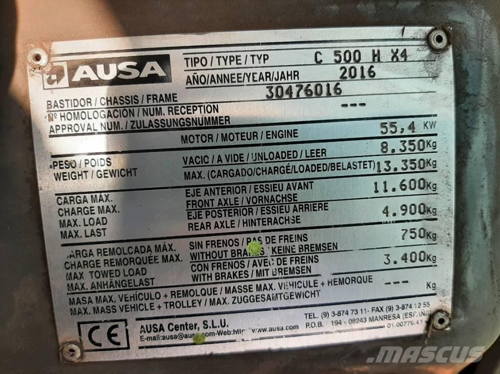 Ausa C 500 H X4 Geländestapler