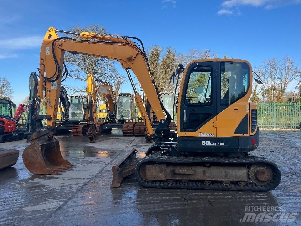 Hyundai R80CR-9A Midibagger  7t - 12t