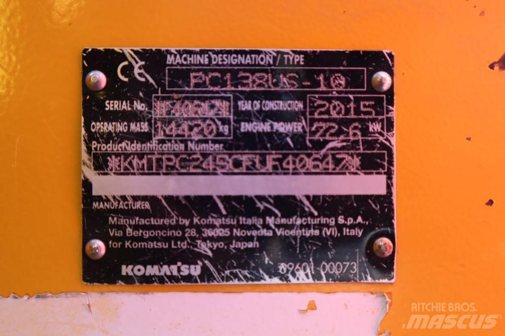 Komatsu PC138US-10 Raupenbagger