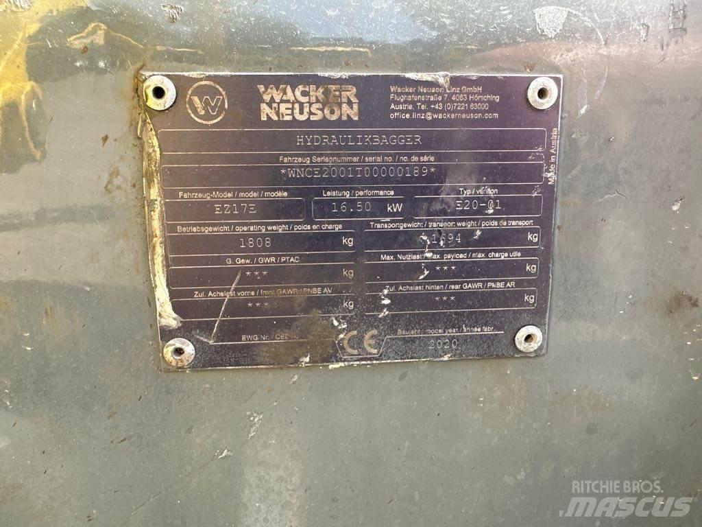 Wacker Neuson EZ17e Raupenbagger
