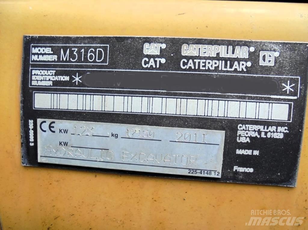 CAT M 316 D Mobilbagger