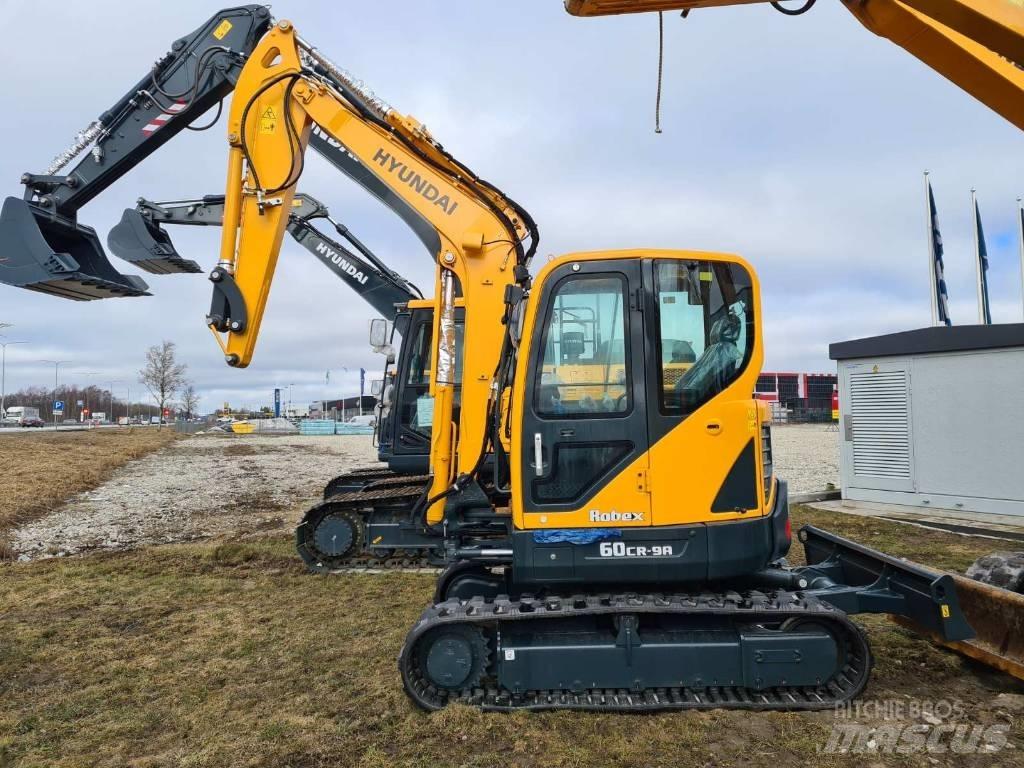 Hyundai R60CR-9A Minibagger < 7t