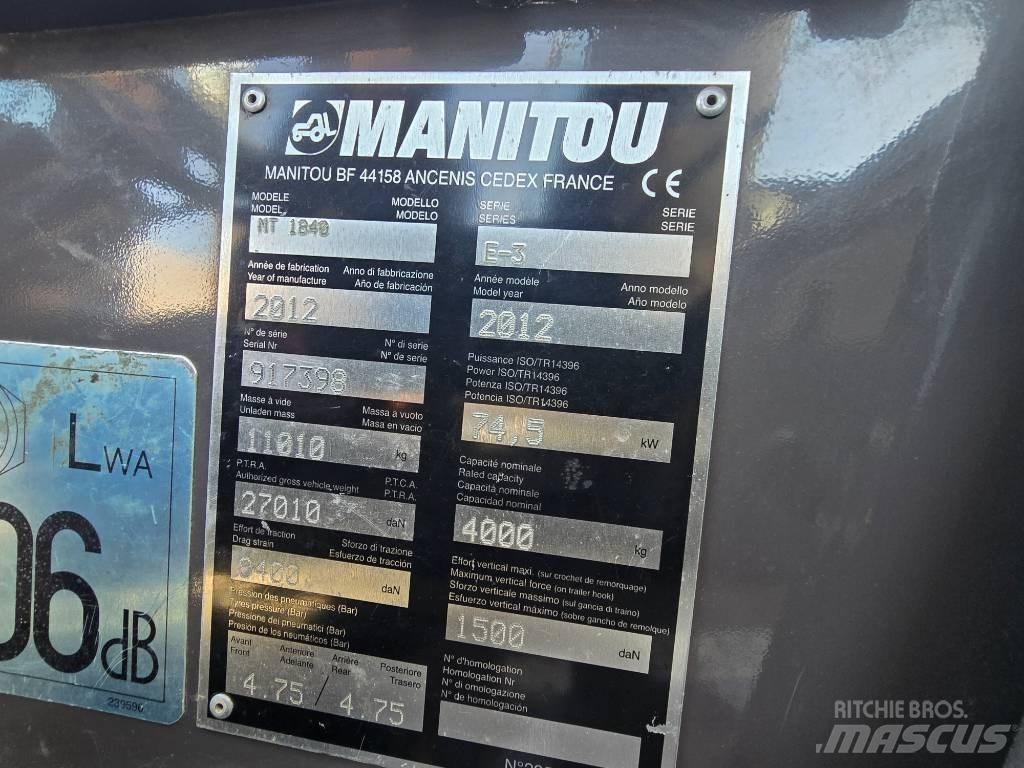 Manitou 1840 Teleskoplader