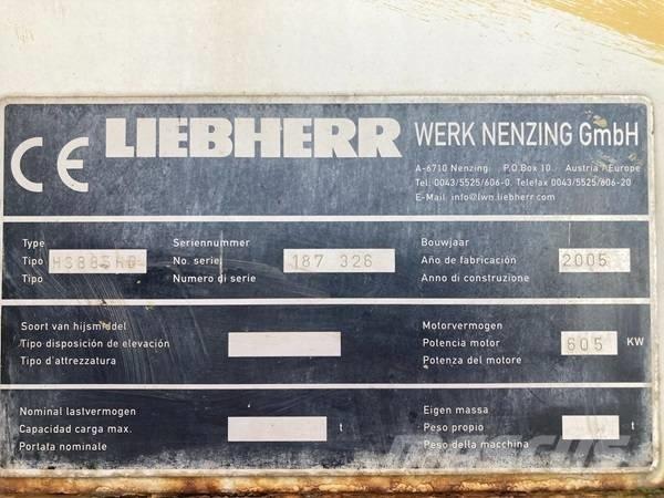 Liebherr HS 885 HD Raupenkrane