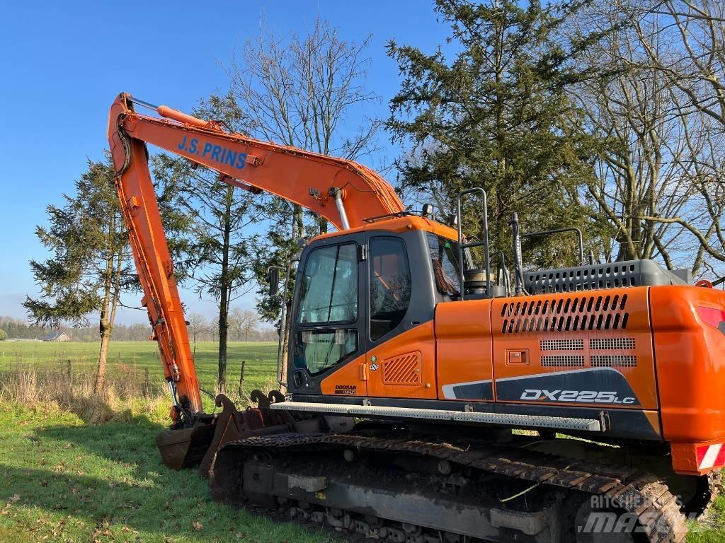 Doosan Dx225-5 Long Reach Bagger
