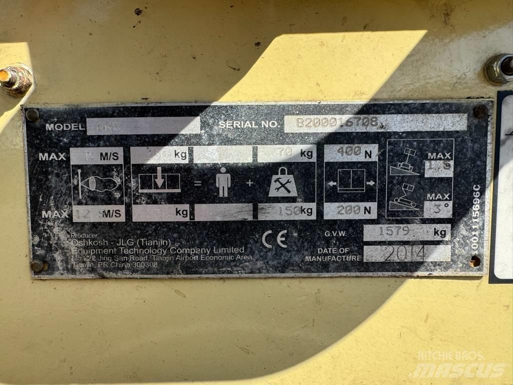 JLG 6 RS Scheren-Arbeitsbühnen