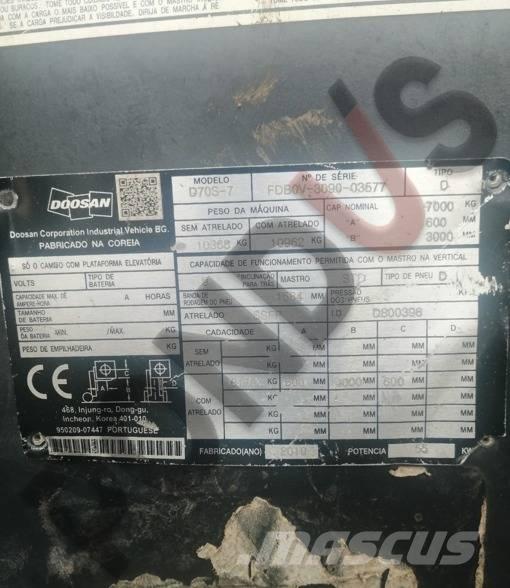 Doosan D 70 S-7 Diesel heftrucks