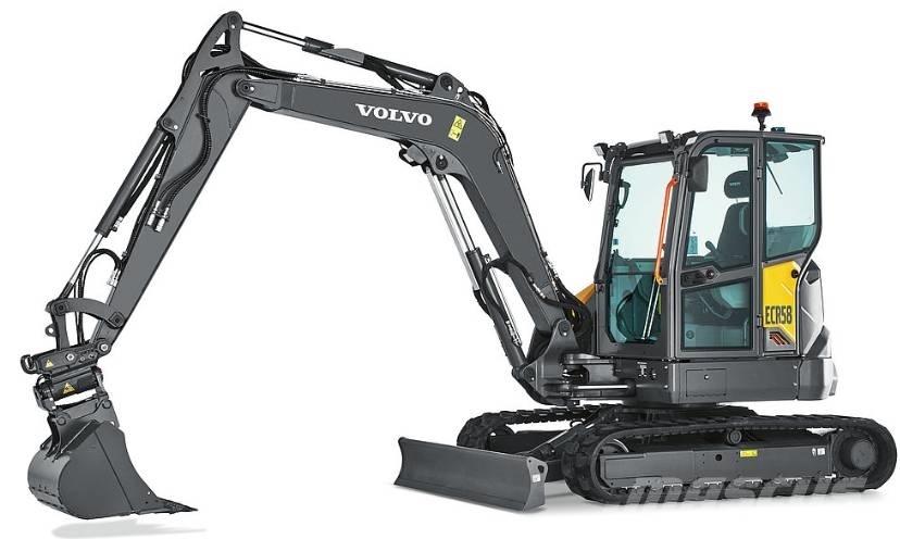 Volvo ECR58F NY/NEW Minibagger < 7t
