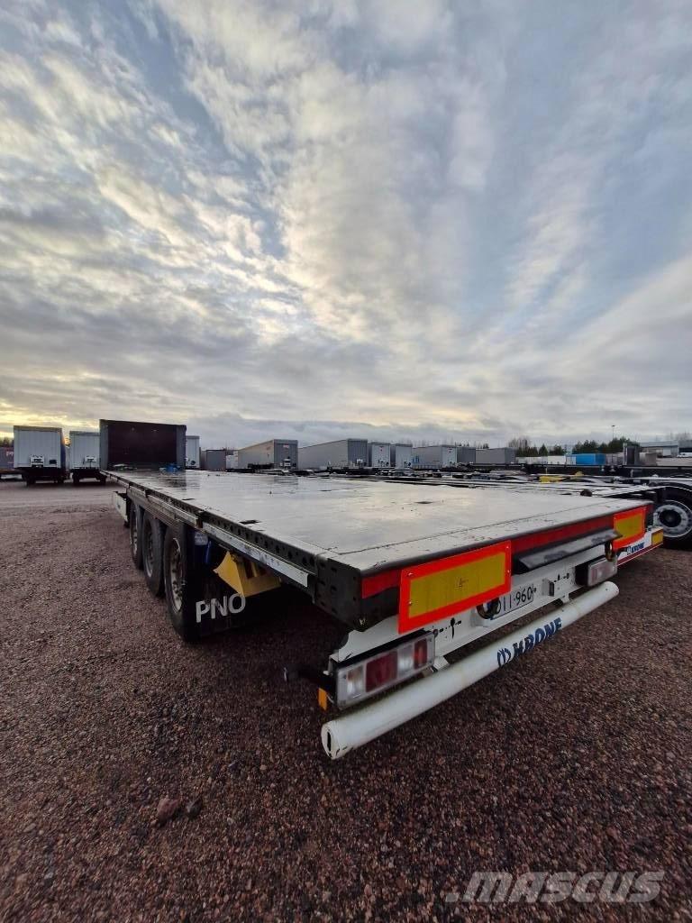 Krone Flatbed Nordic Pritschenauflieger