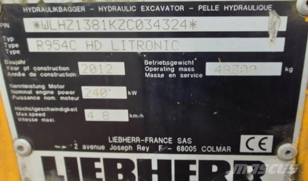 Liebherr r954c Raupenbagger