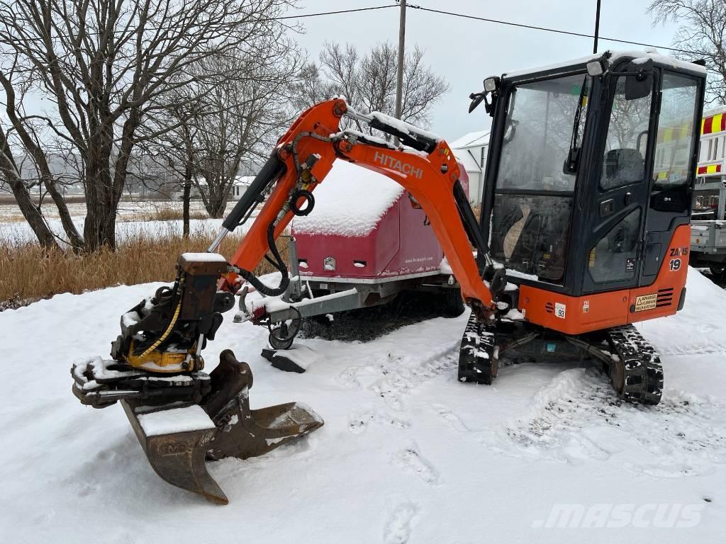 Hitachi ZX 19-U Minibagger < 7t