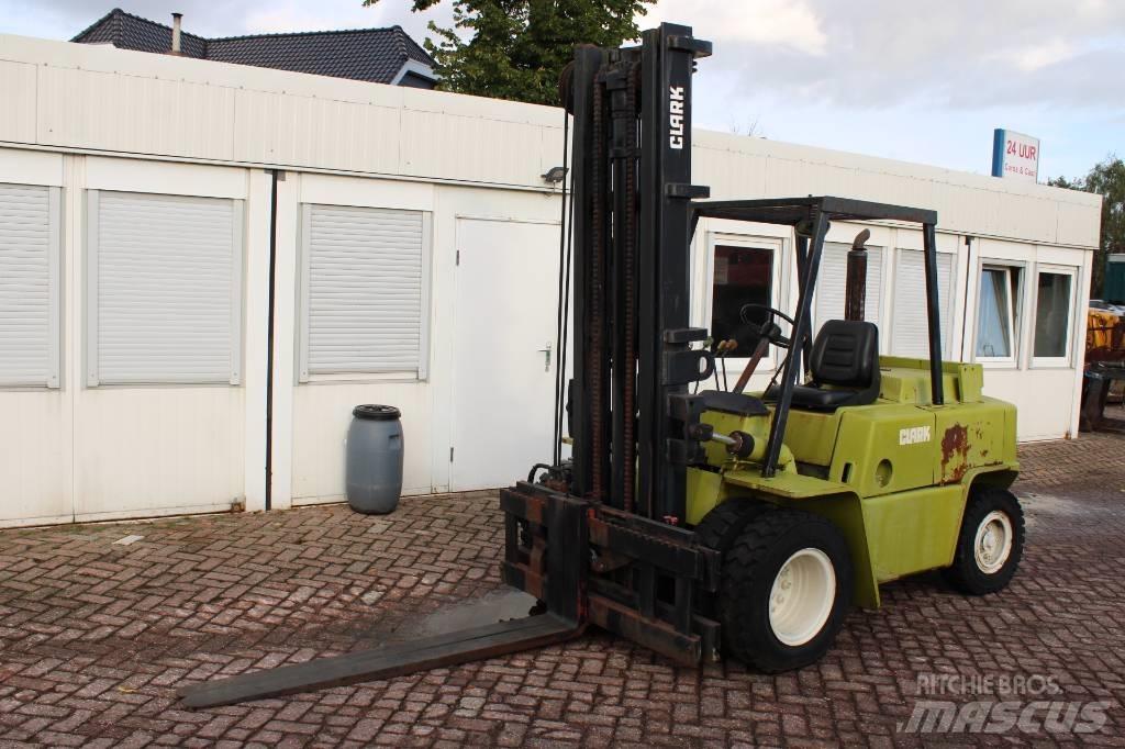 Clark C500 Y 80 PD Diesel heftrucks