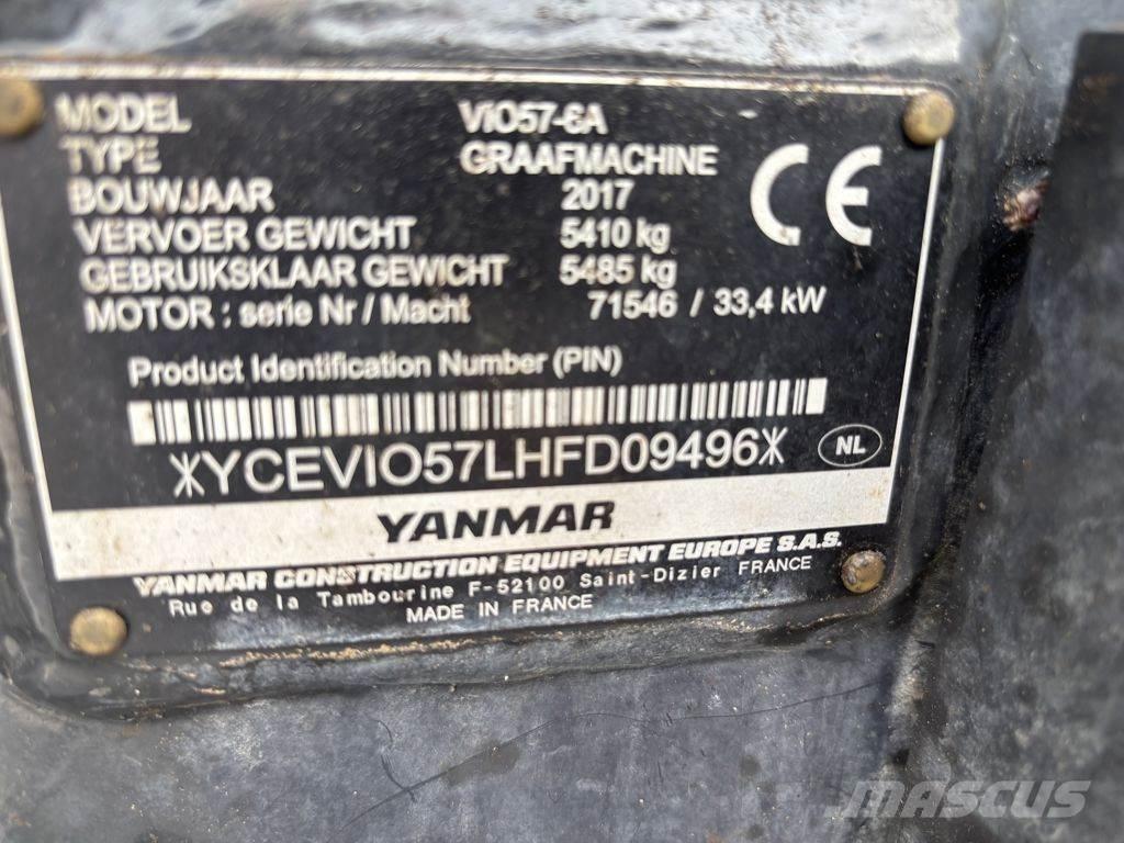 Yanmar YAN VIO57 Minibagger < 7t