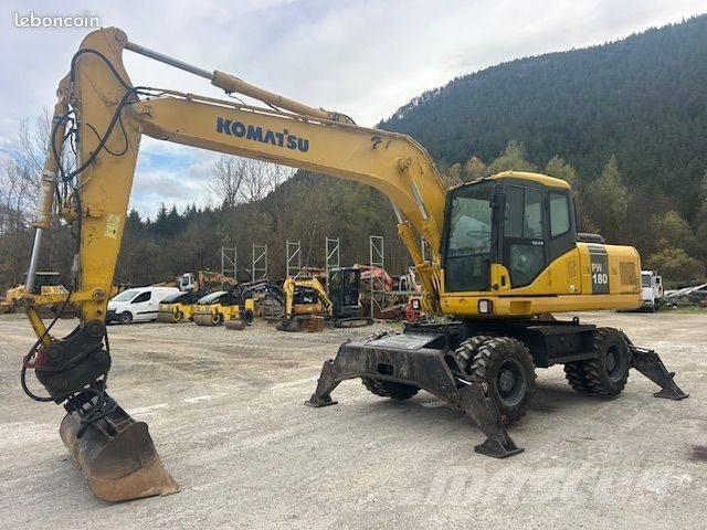 Komatsu PW 180 Mobilbagger