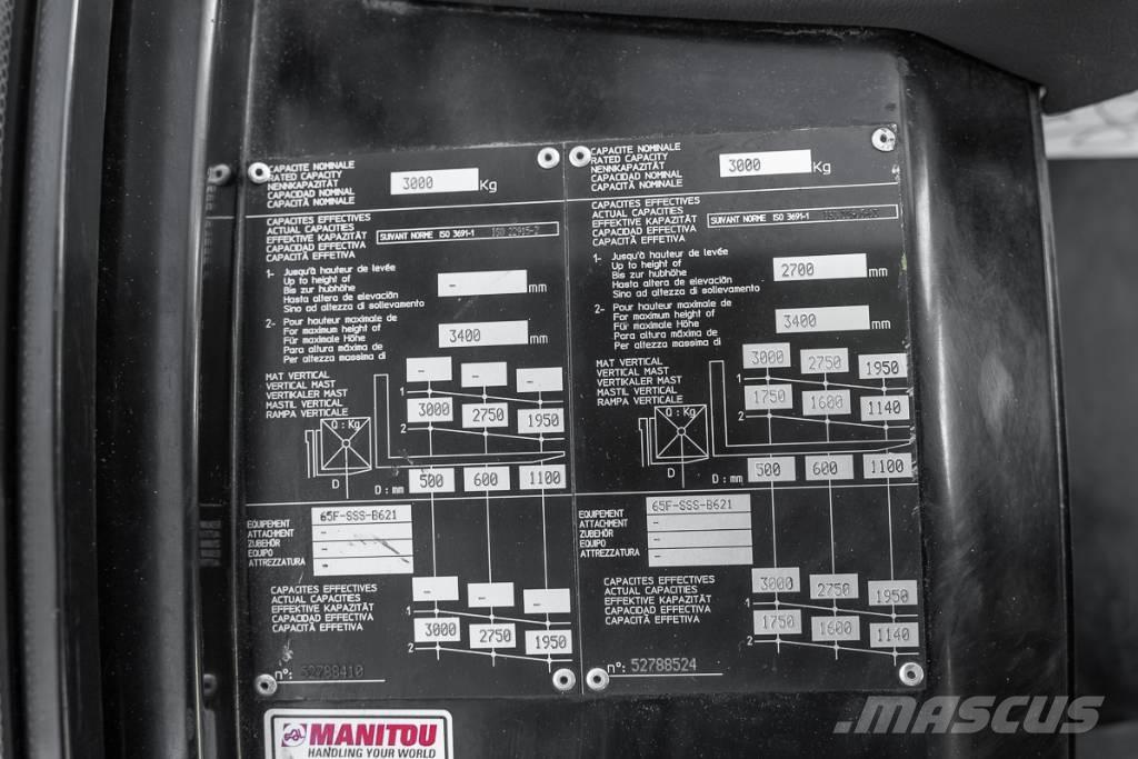 Manitou MC 30-4 Diesel heftrucks