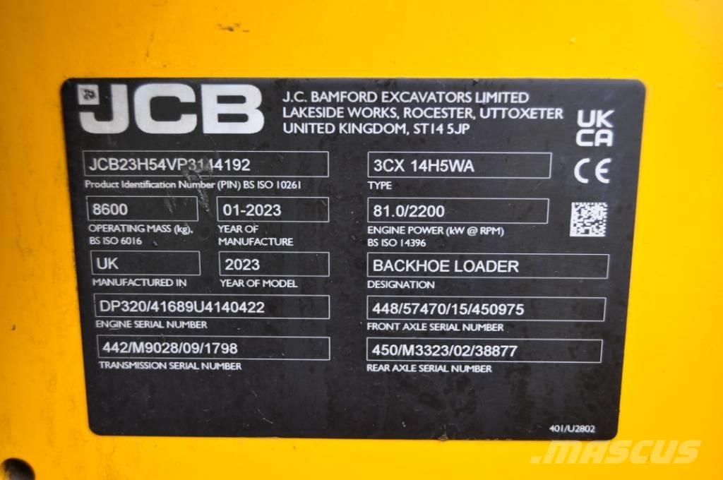JCB 3 CX Baggerlader