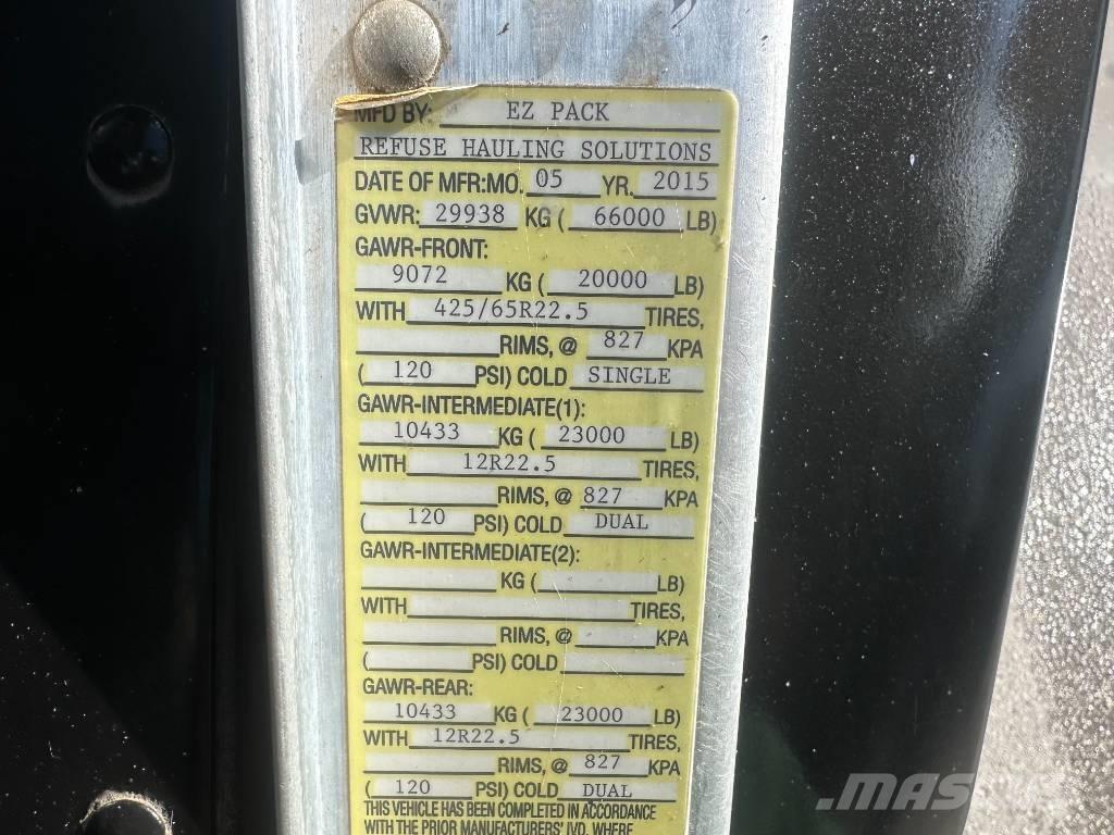 Peterbilt 320 Müllwagen