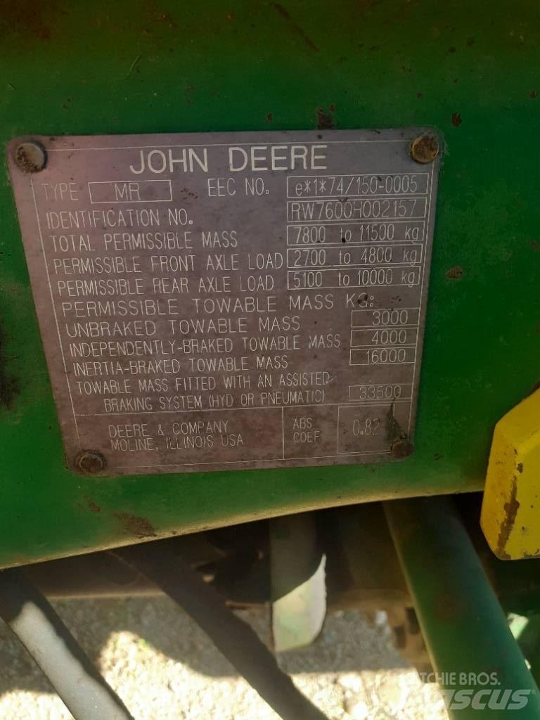 John Deere 7600 Traktoren