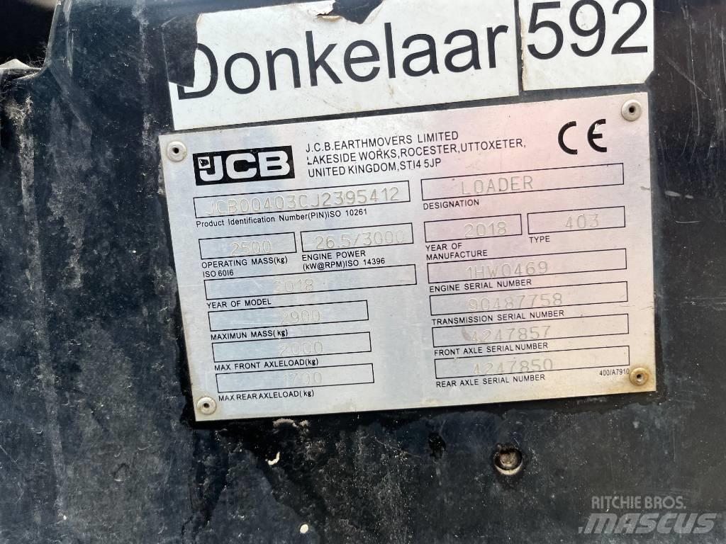 JCB 403 Minilader