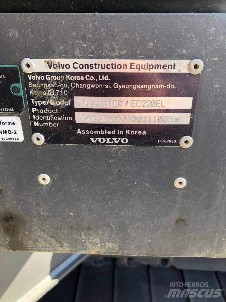Volvo EC 220 EL Midibagger  7t - 12t