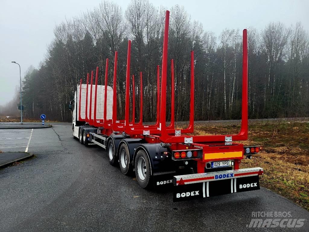 Bodex KIS3 Holztransportauflieger