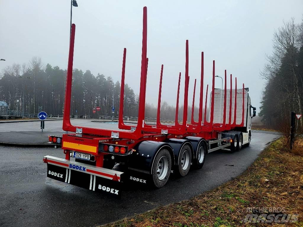 Bodex KIS3 Holztransportauflieger
