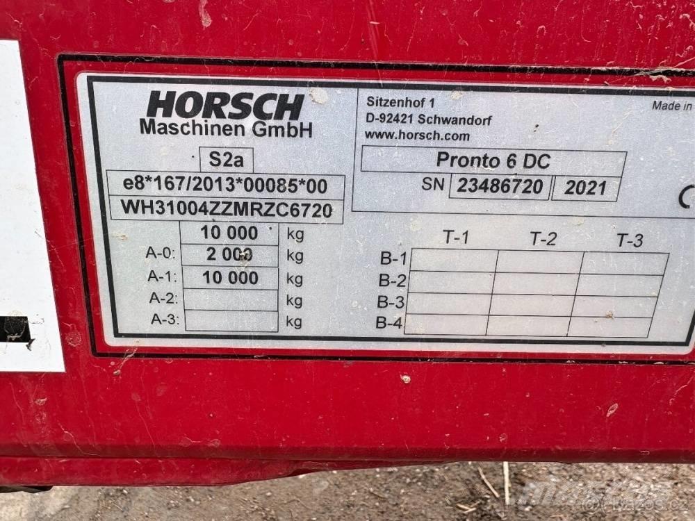 Horsch Pronto 6 DC Drillmaschinenkombination
