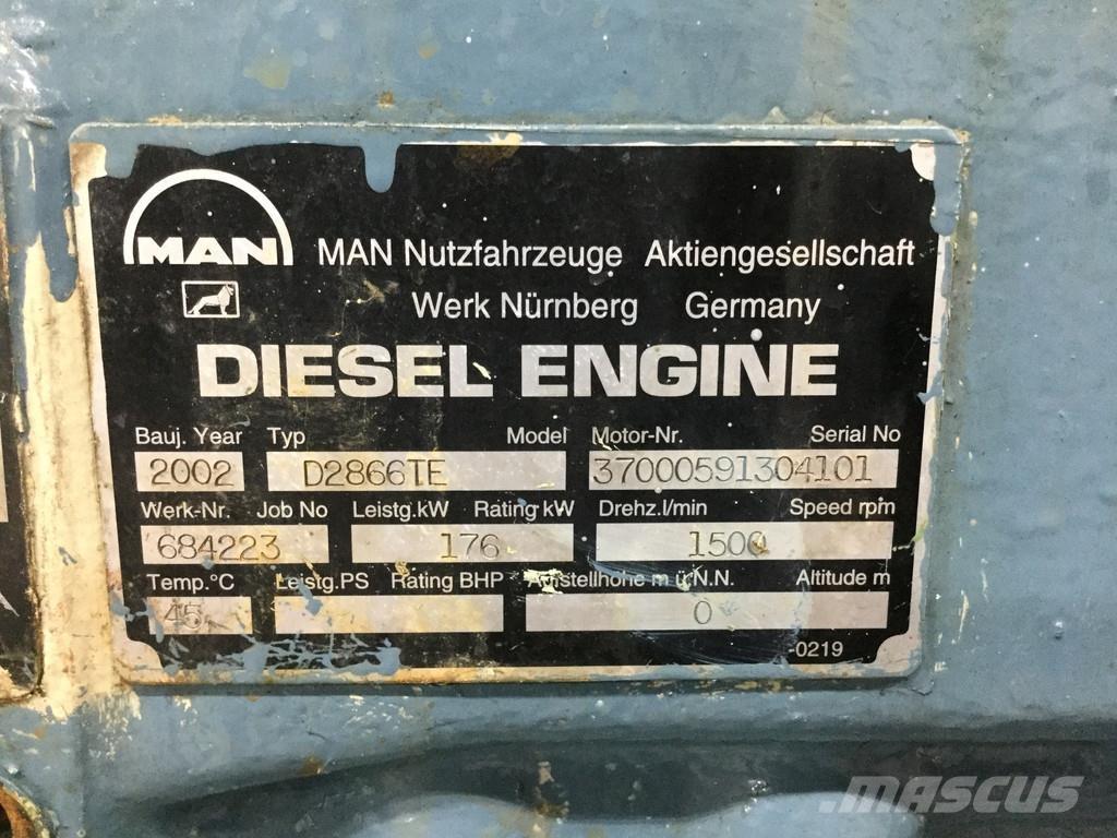 MAN D2866-TE USED Motoren