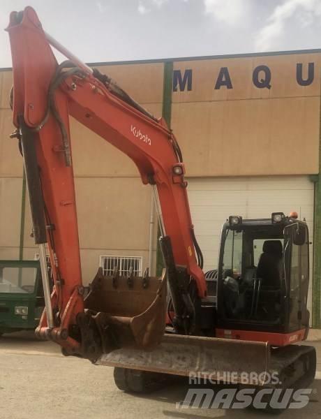 Kubota KX080-4 Midibagger  7t - 12t