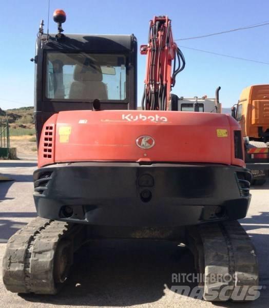 Kubota KX080-4 Midibagger  7t - 12t