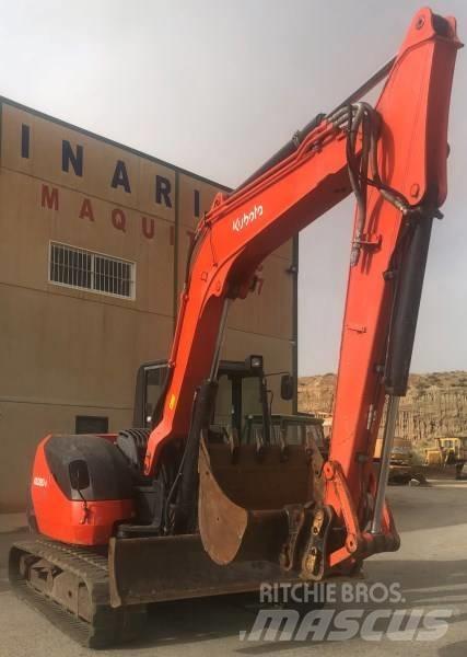 Kubota KX080-4 Midibagger  7t - 12t