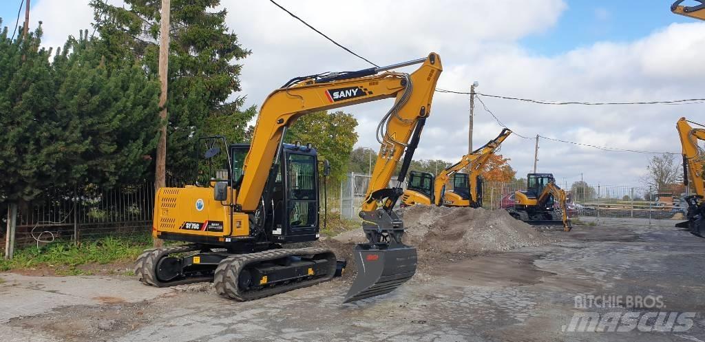 Sany SY 75 C Raupenbagger