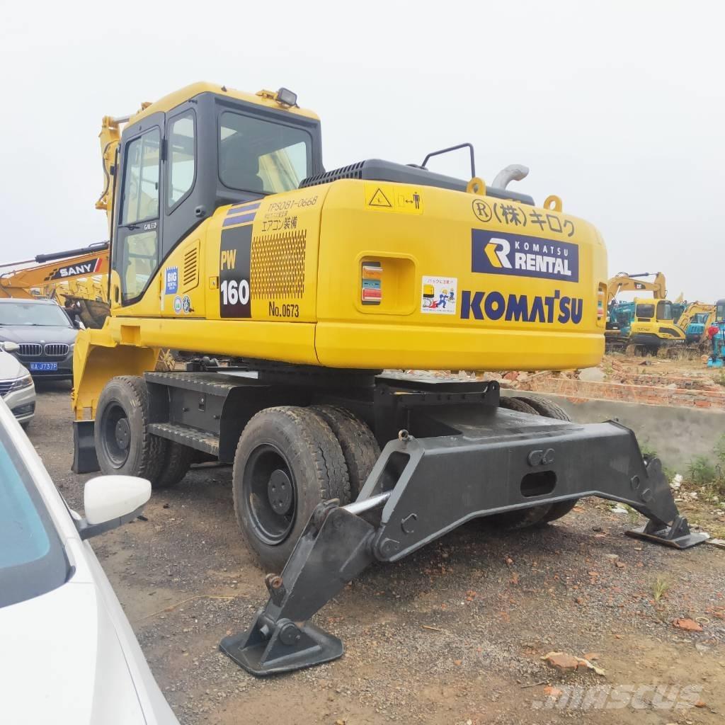 Komatsu PW160W-7 Mobilbagger