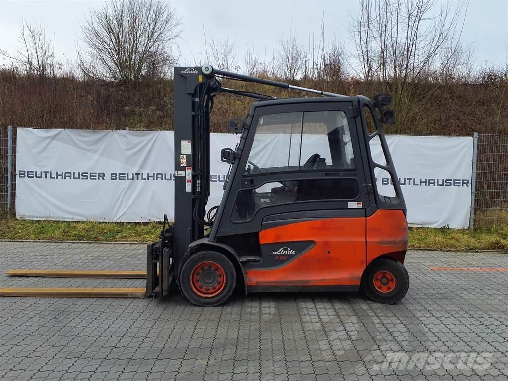Linde E50HL Elektrische heftrucks