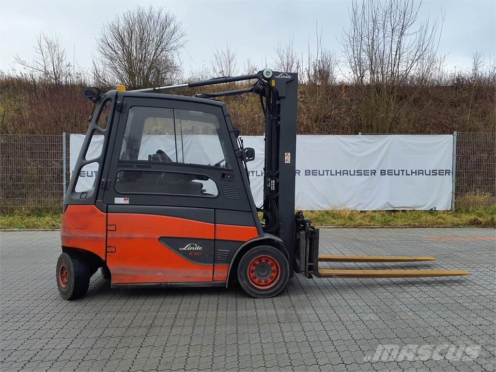 Linde E50HL Elektrische heftrucks