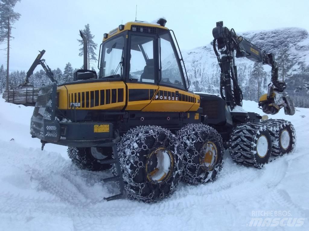 Ponsse Ergo 8W Harvester