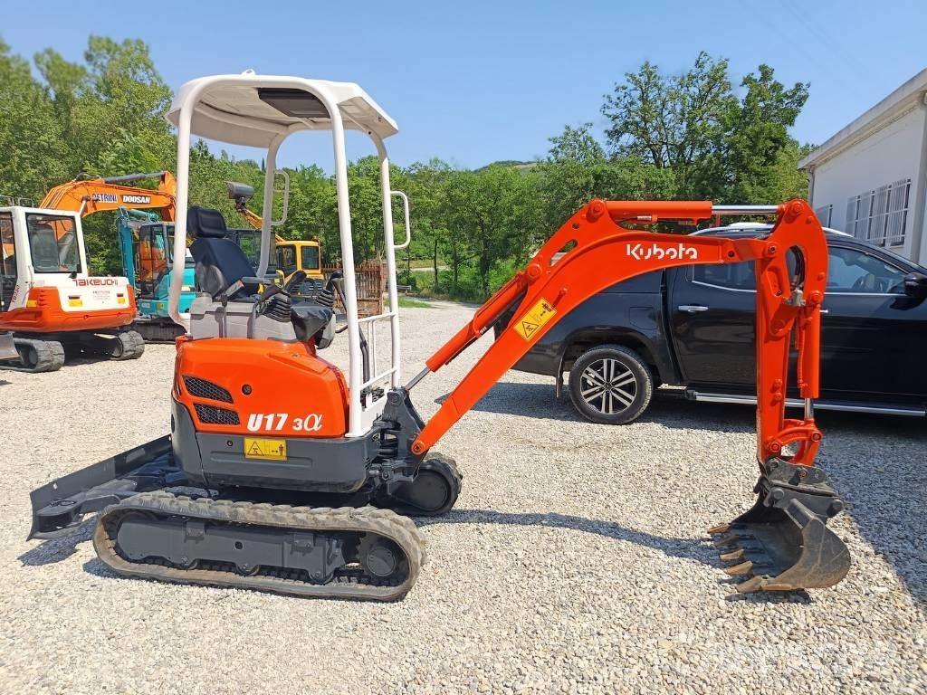 Kubota U 17-3A Minibagger < 7t